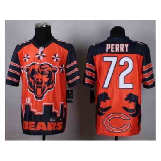 Nike Chicago Bears #72 William Perry Jerseys(Style Noble Fashion Elite)